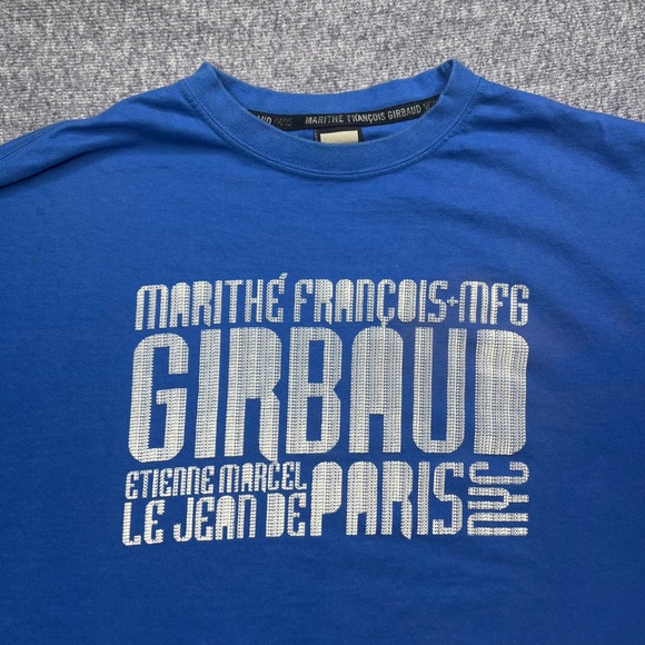 Marithe Francois Girbaud Other - Marithe Francois Girbaud MFG Graphic T Shirt Blue Mens 3XL